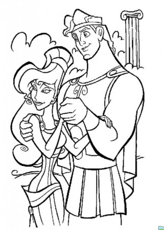 Cartoon Coloring Pages Hercules Id 33870 Uncategorized Yoand 