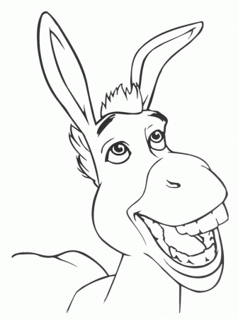 Free Shrek Coloring Pages 2 | Free Printable Coloring Pages
