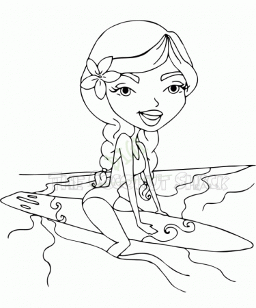 Surfing Coloring Pages Ink It Up Stamp It Out With Cathy Edgar 