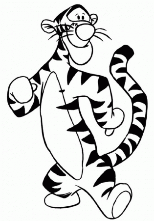 winnie the pooh coloring pages tigger playsational