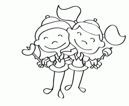Girl Scout Promise Coloring Book 50 Printable Coloring Pages 
