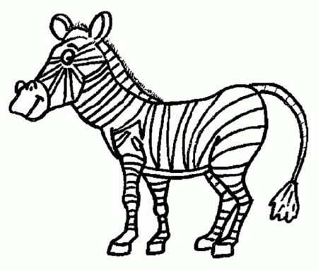 Free Zebra Coloring Pages | Printable Coloring Pages