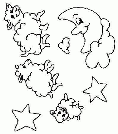 Moon-coloring-pages-4 | Free Coloring Page Site