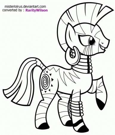 Zacora | My Little Pony Coloring Pages