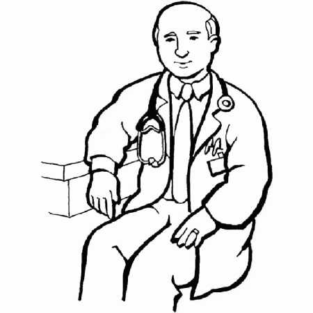 Hospital Coloring Pages