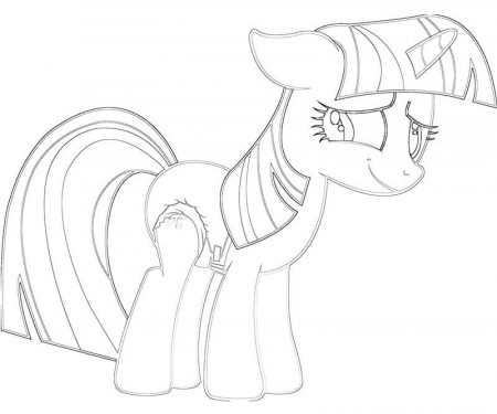 Printable Twilight Sparkle Coloring Page Is Free Hight Resolution 