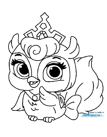 Palace Pet Coloring Book | Coloring Page