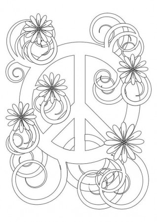 Printable templates, Peace and Peace symbols