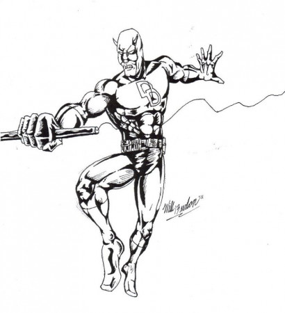 Daredevil Man without Fear Ink by wburton19 on DeviantArt