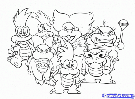 Science Jr Bowser Coloring Page Free Printable Coloring Pages ...