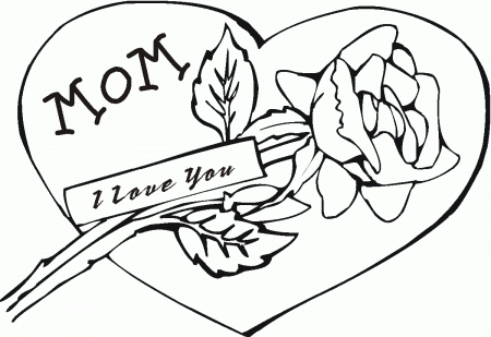 Rose Coloring Pages For Girls Flowers Coloring Coloring Pages ...