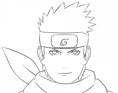 young konohamaru Coloring Page - Anime Coloring Pages