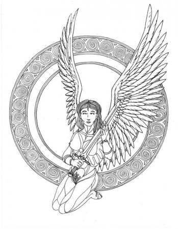 Art Therapy coloring page Astrology : Virgo 11