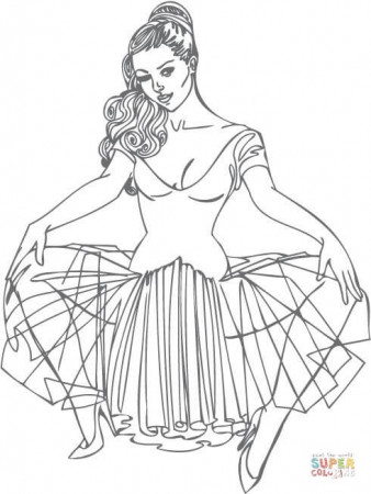 Pin Up Girl Tattoo Coloring Pages (Page 6) - Line.17QQ.com