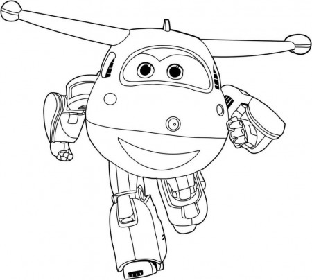 Super Wings Coloring Pages - Best Coloring Pages For Kids | Cartoon coloring  pages, Free coloring pages, Airplane coloring pages