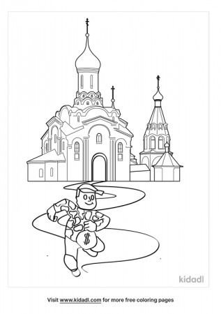 Robbers In Temple Coloring Pages | Free People Coloring Pages | Kidadl