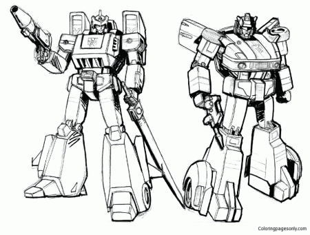Transformers Coloring Pages - Coloring Pages For Kids And Adults