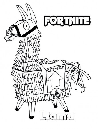 Llama Coloring Pages - 100 Printable coloring pages