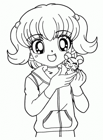 Learning Cute Chibi Coloring Pages, Subjects Cute Anime Coloring ...