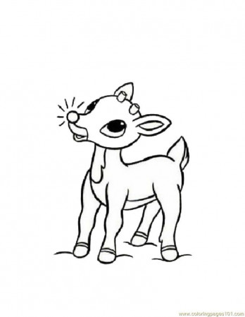 Baby Deers Coloring Page - Free Deer Coloring Pages ...