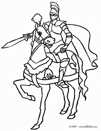 14 Free Pictures for: Knight Coloring Pages. Temoon.us