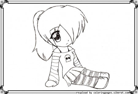 Anime Coloring Pages - Coloring Home