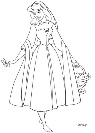 Sleeping Beauty coloring pages - Princess wedding