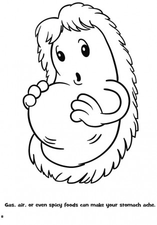 Germ Coloring Page