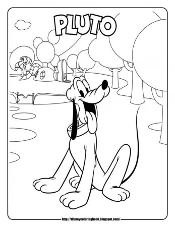 Coloring Pages: Photo Colouring Pages Mickey Mouse Clubhouse ...