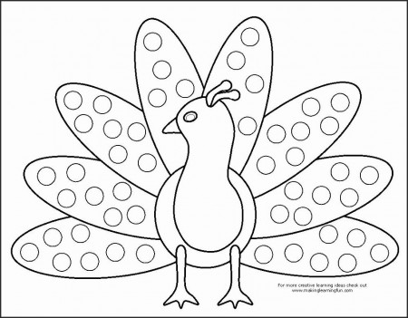 Do A Dot Art Free Printables Duogd New Do A Dot Art … | Artesanato de  outono para crianças, Desenhos simples para crianças, Atividades de  aprendizagem para crianças