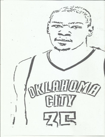 Kd basketball shoes coloring pages