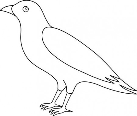 free crow coloring pages crow coloring page animals town animal color  sheets pages crow coloring free..... in 2020 | Coloring pages, Color, Color  free