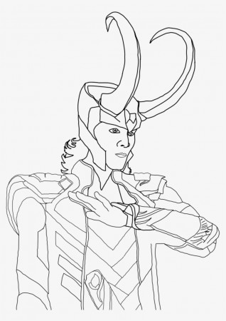 28 Collection Of Marvel Loki Coloring Pages - Loki Marvel Coloring Page -  900x1102 PNG Download - PNGkit
