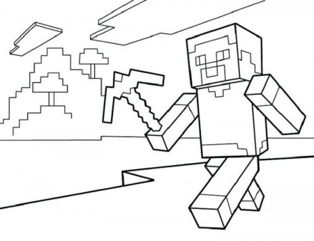 Minecraft Coloring Pages Steve Diamond Armor | Minecraft coloring pages,  Minecraft printables, Coloring pages inspirational