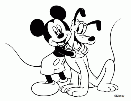 Mickey & Friends Coloring Pages to Print or Do Digitally - Theme Park  Professor