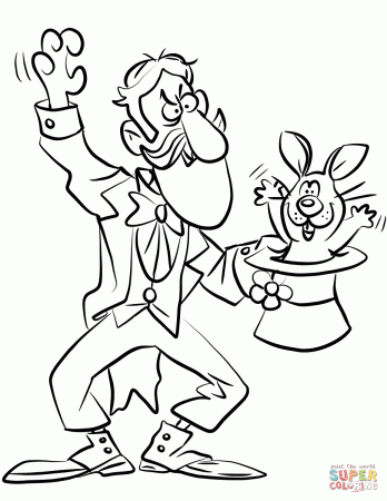 Professor Hinkle and Hocus Pocus coloring page | Free Printable Coloring  Pages