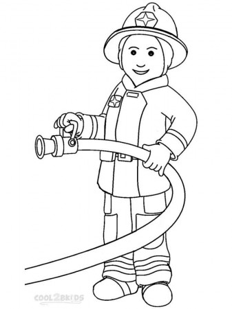 Firefighter coloring pages. Free Printable Firefighter coloring pages.