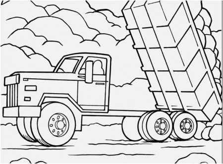 Garbage Truck Coloring Page Picture astounding Dump Truck Coloring ...