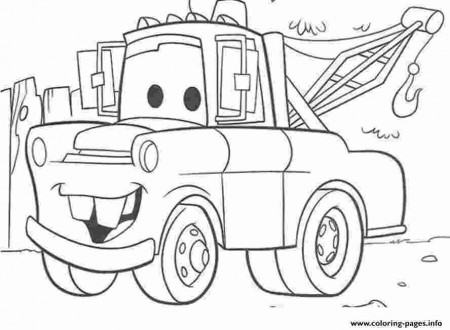 Mater And Lightning Mcqueen Coloring Pages lightning mcqueen and ...