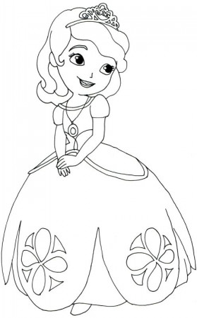 Sofia The First Coloring Pages Printable | Coloring Pages Kids ...