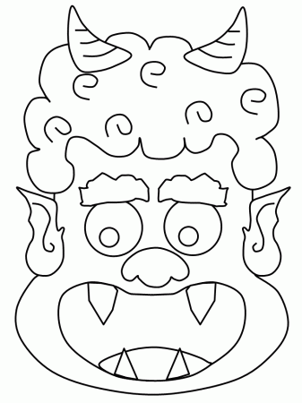 Oni2 Japan Coloring Pages & Coloring Book