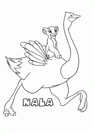 Cartoon: Best Nala Lion King Coloring Page Picture, ~ Coloring Sheets