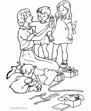 Free Mother's Day coloring pages