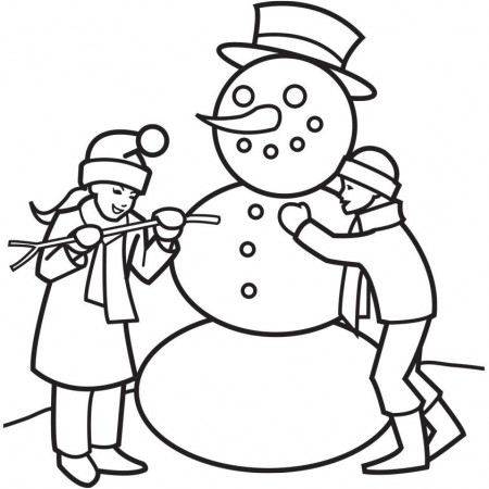 Download Coloring Pages Winter Fun Or Print Coloring Pages Winter 
