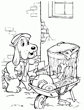 Pound puppies Colouring Pages
