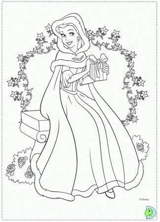 The Beauty and the Beast Coloring page
