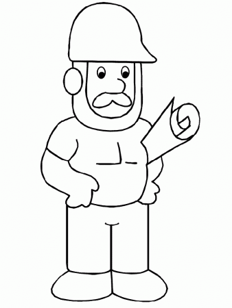 Construction Tools Coloring Pages 573 | Free Printable Coloring Pages