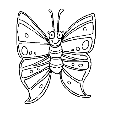 Butterfly Coloring Pages | Coloring Kids