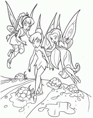 Tinkerbell Coloring Pages Free Ideas | ViolasGallery.