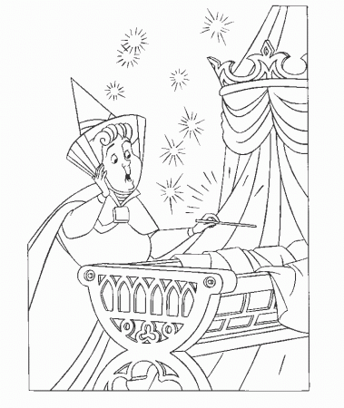 Coloring Page - Sleeping beauty coloring pages 8